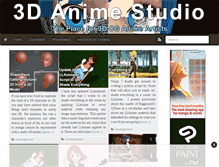 Tablet Screenshot of 3danimestudio.com